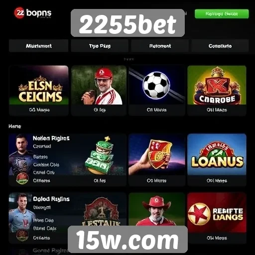Análise das opções de jogo no site 2255bet